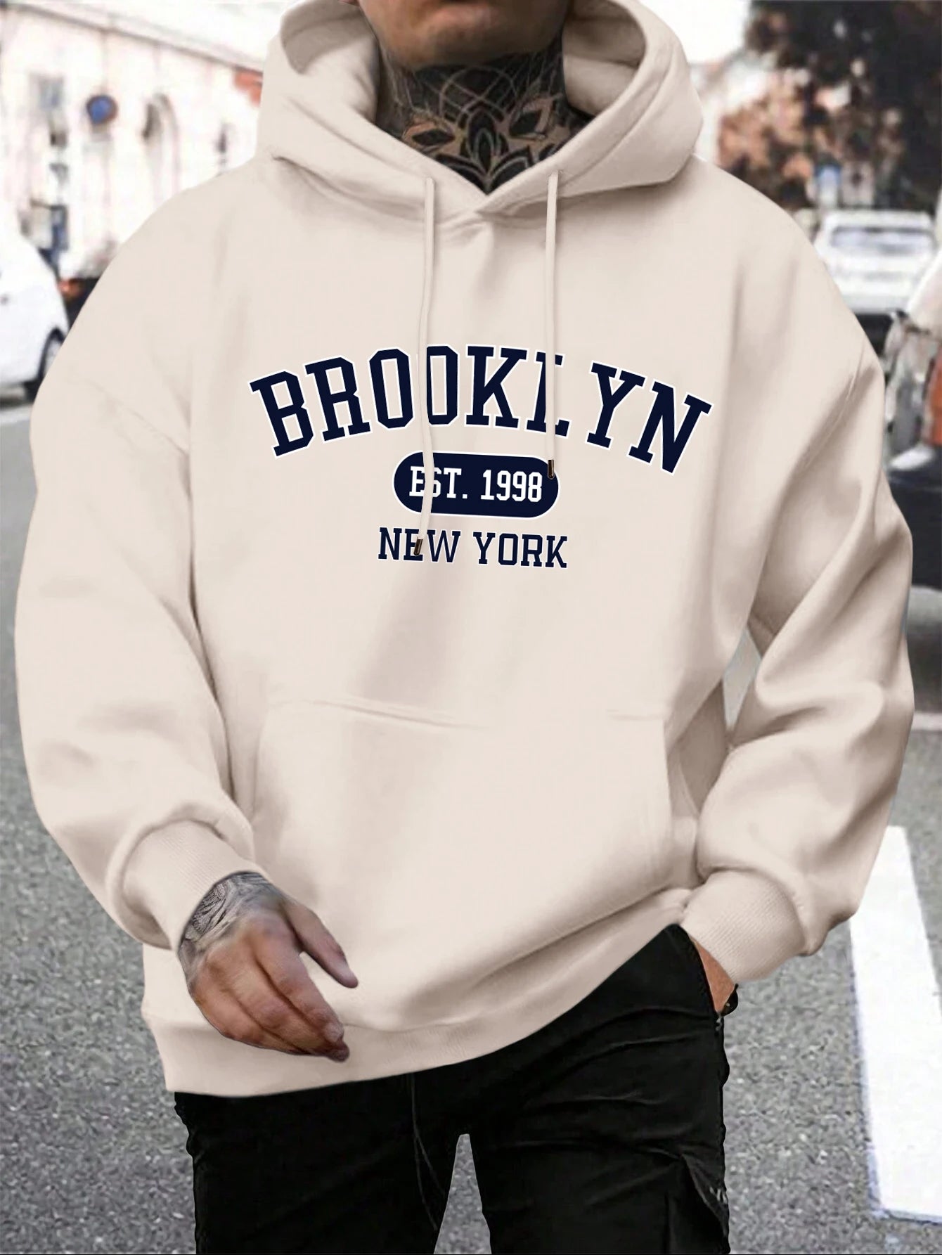 Brooklyn Est 1998 New York Mens Hoodie