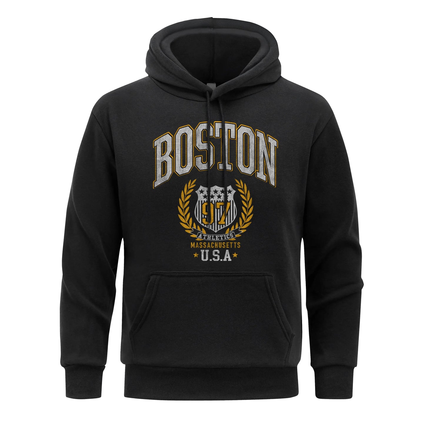 America Boston 97 City Letter Man Hoodie