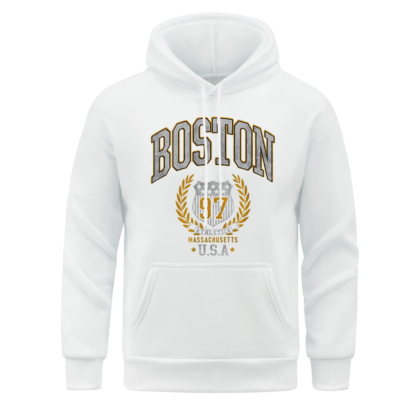 America Boston 97 City Letter Man Hoodie