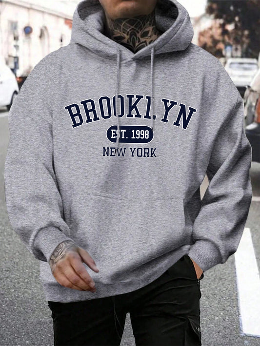 Brooklyn Est 1998 New York Mens Hoodie