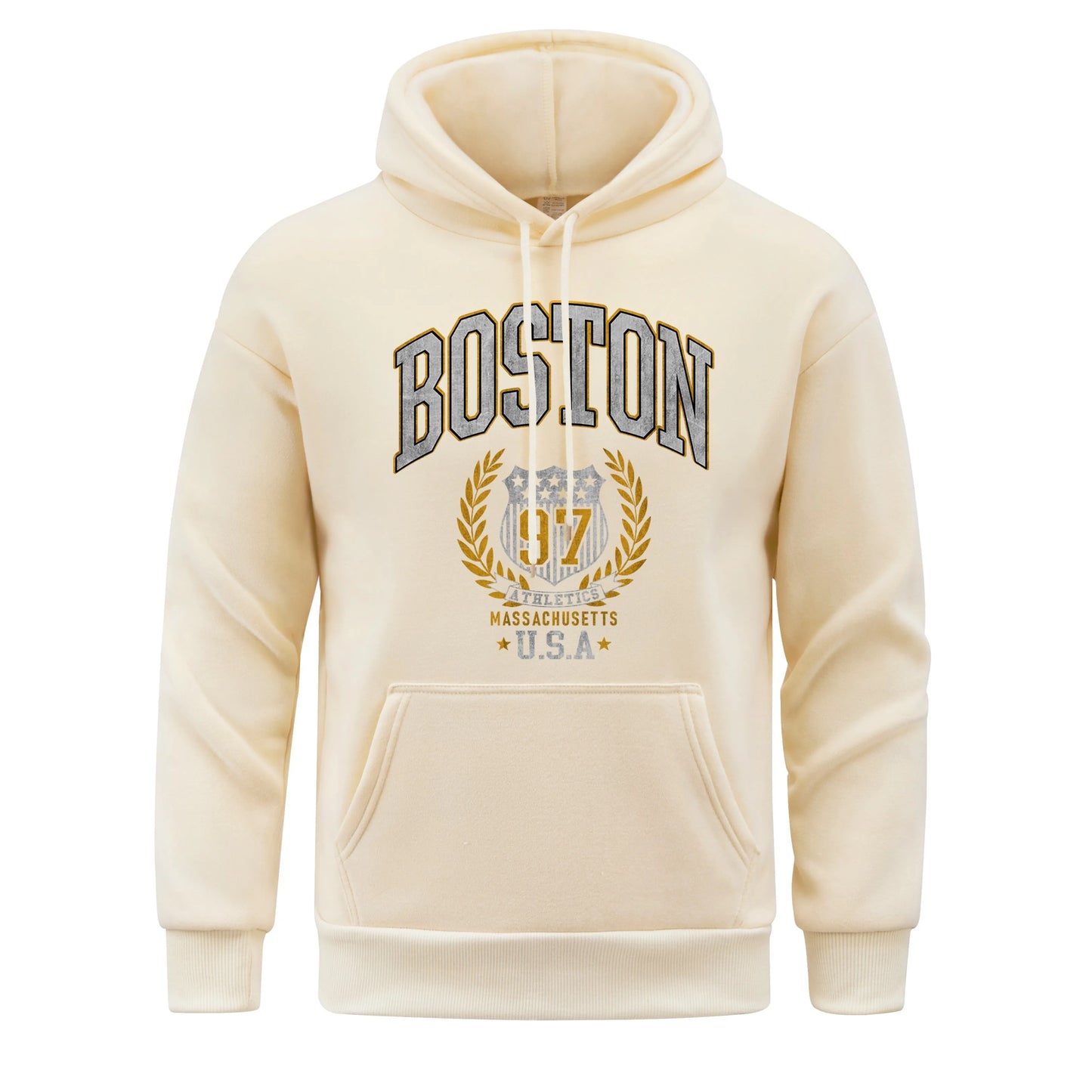 America Boston 97 City Letter Man Hoodie