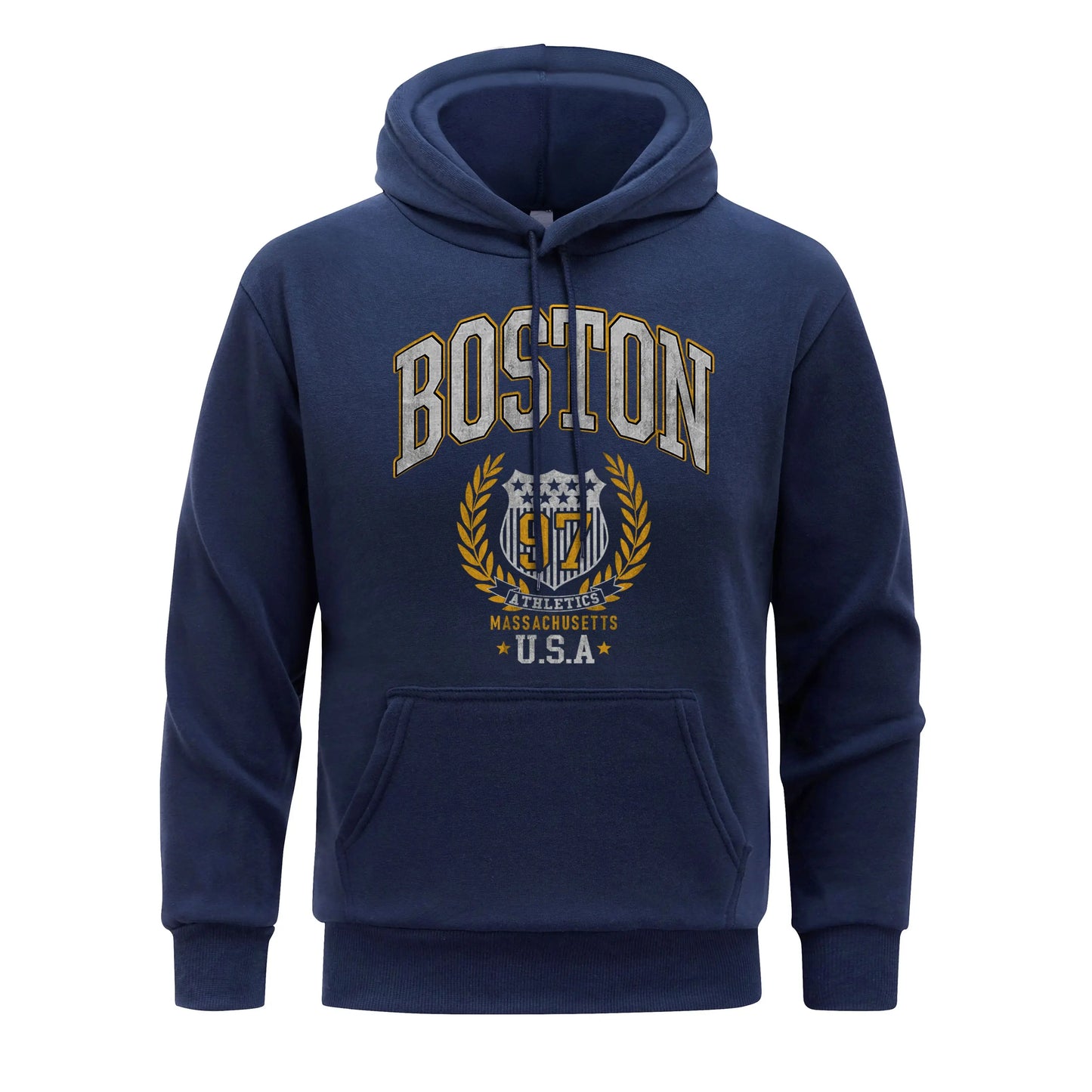 America Boston 97 City Letter Man Hoodie