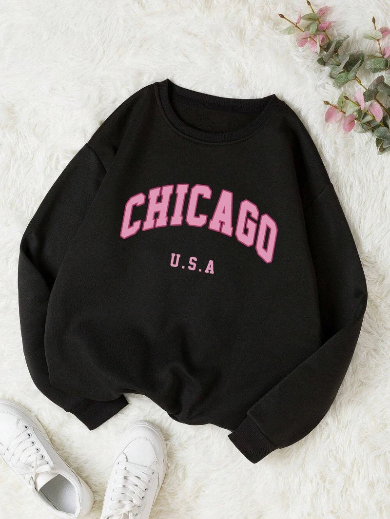 Woman's Chicago Crewneck