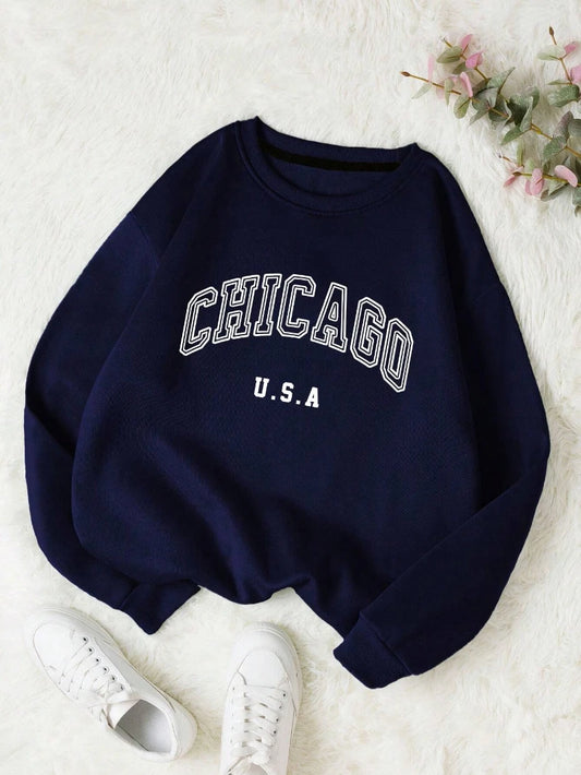 Woman's Chicago Crewneck